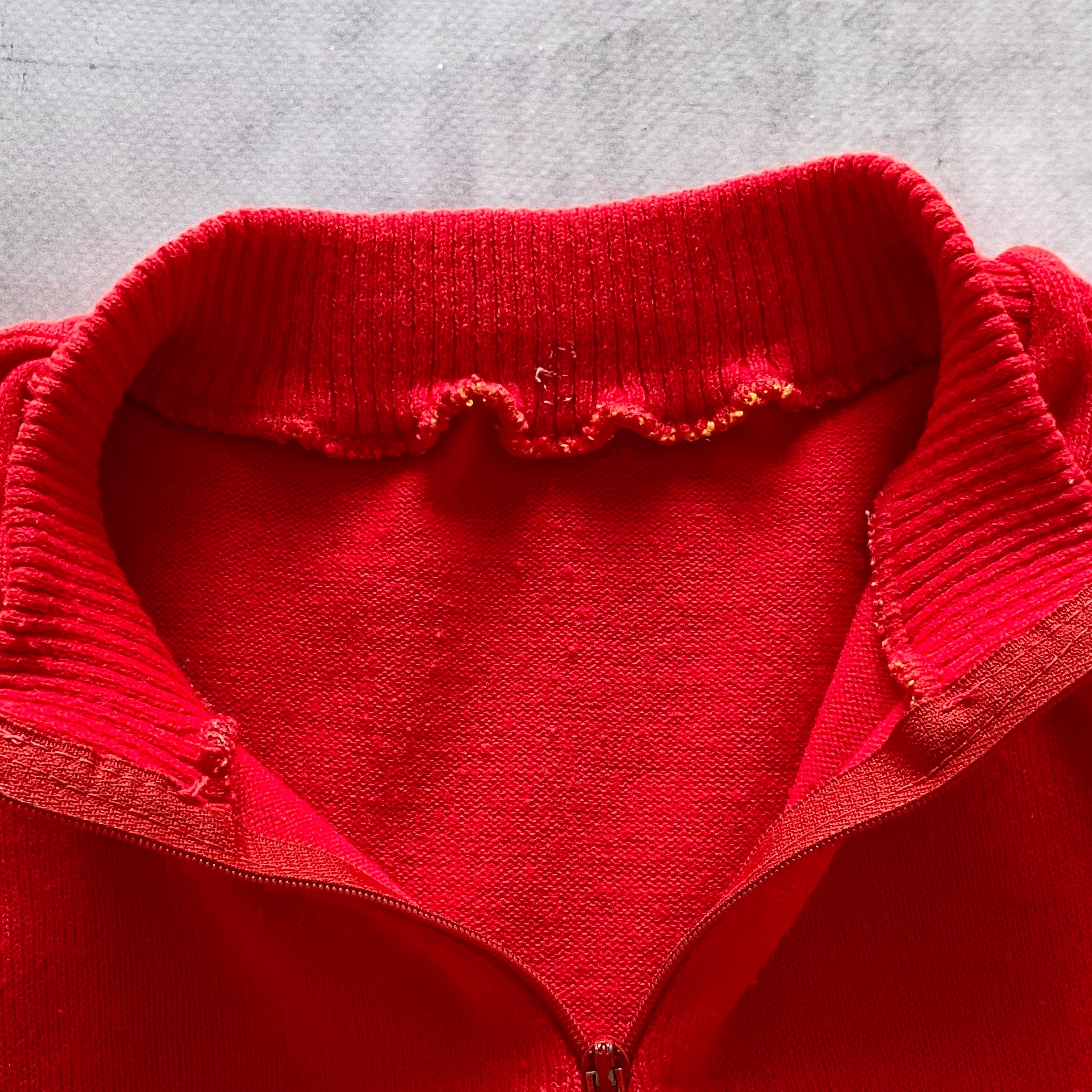 Vintage 80s Wool Cycling Jersey: Ajongs D'or St.nolff Italy Bike