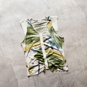 Cop Copine コープコピーヌ タンクトップ ボーダー ストライプ Cop
