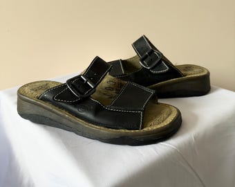 Vintage Dr.Martens Mules Fishman Sandals Flat Shoes Size EUR 36