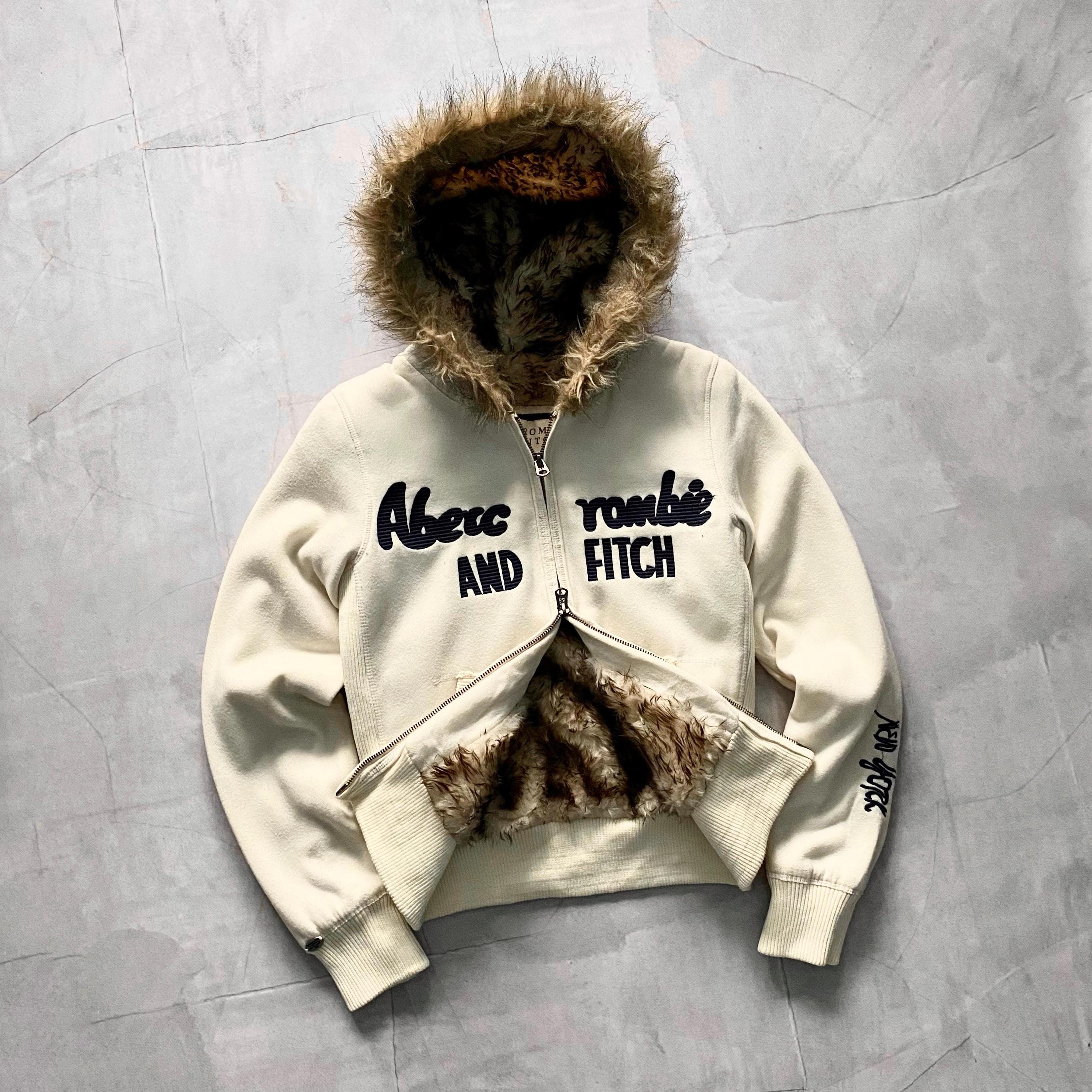 Abercrombie&fitch ファー　パーカー りな】さん専用 アバクロ ファーパーカー - メルカリ