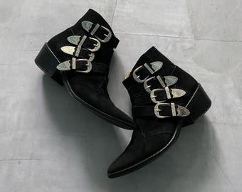 ブーツその他 Aj990 Ankle Boots - Toga Pulla - Black - Leather Aj990 Ankle Boots - Toga Pulla - Black - Leather