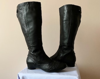 RARE A.S. 98 Airsteps High Leather Boots Rick Owens Style Avantgarde Size EUR 37