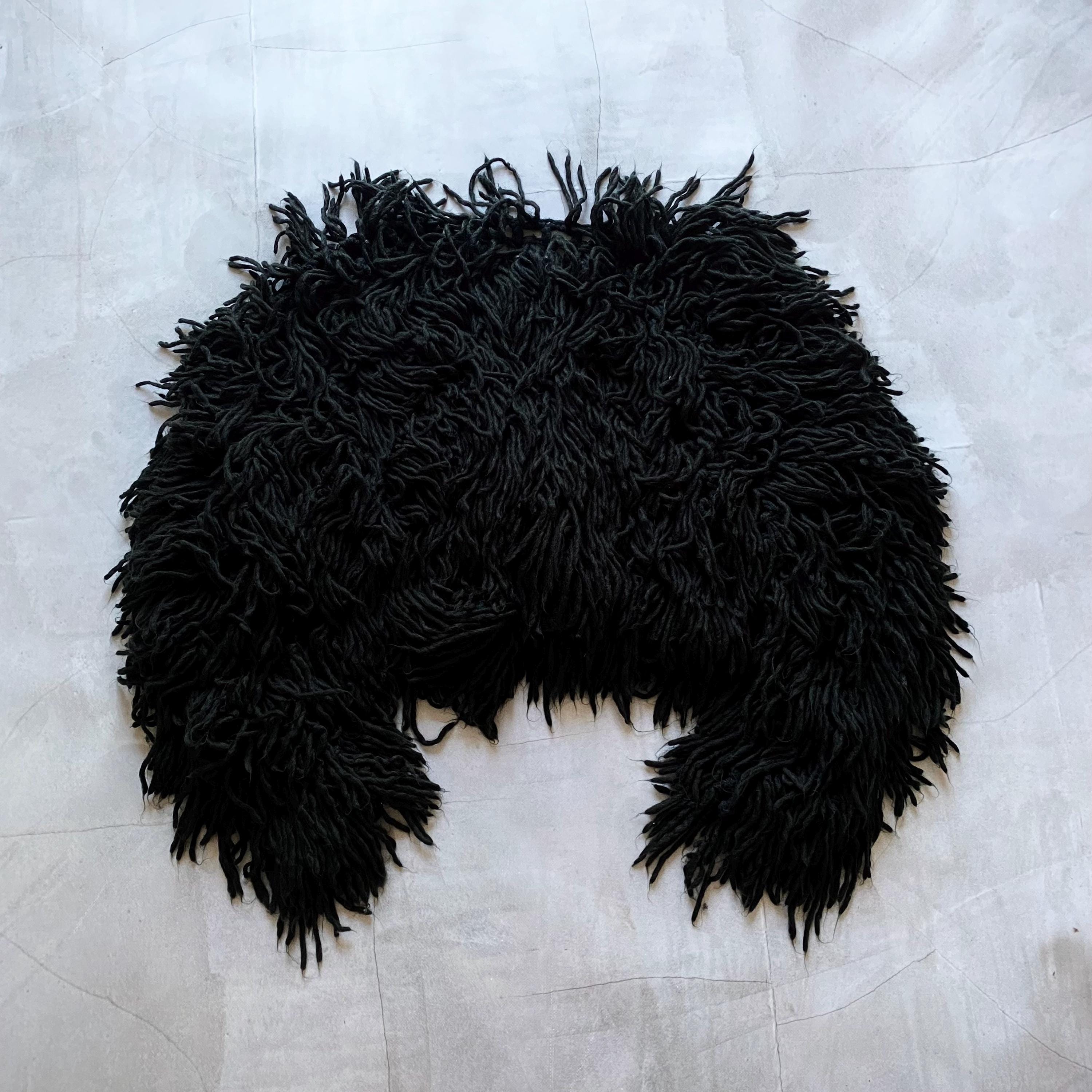 Fuzzy Cropped Knit Cardigan: Y2K Punk Grunge Style - Etsy