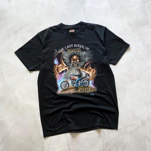 90s 3D EMBLEM ビンテージ半袖Tシャツ　バイク　USA製 ブラック ヴィンテージ ハーレーダビッドソン Tシャツ：1990 3D エンブレム