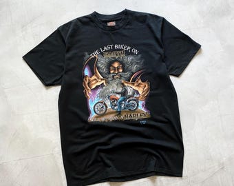 ぶ*ん様 ハーレーダビッドソン 3D EMBLEM 1990年 ロンＴ フェード ハーレーダビッドソン 3D EMBLEM 1990年 ロンT フェード XL