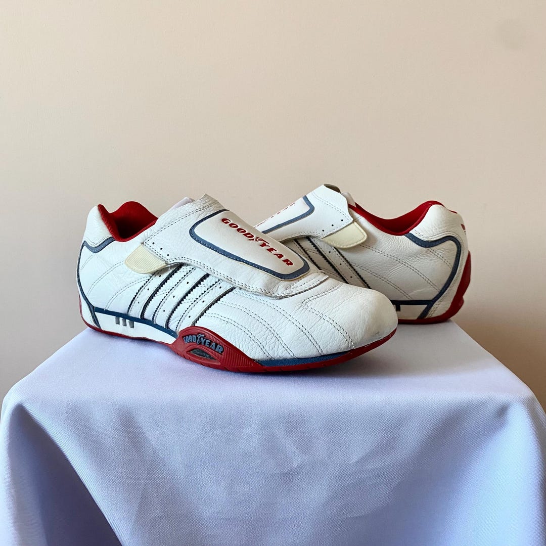 Vintage Adidas Goodyear Vibe Y-3 Leather Racing Sneakers (US