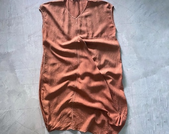 Oska Linen Asymmetric Avantgarde Dress Cop Copine Sarah Pacini Vibe Womens Size 3