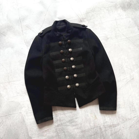 00s Napoleon Military Jacket Coat Japan PPFM Balmain Vibe Y2K 00s Napoleon Military Jacket Coat Japan PPFM Balmain Vibe Y2K