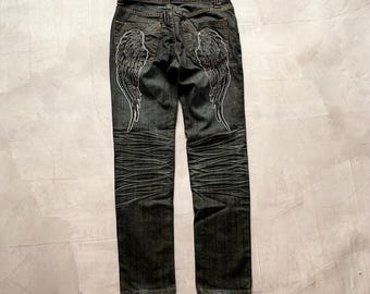 90s Levi's ENGINEERED JEANS ブラック W29 Size 29x29 Vintage 90s Levi's 501 Black Jeans Levi's Straight Leg