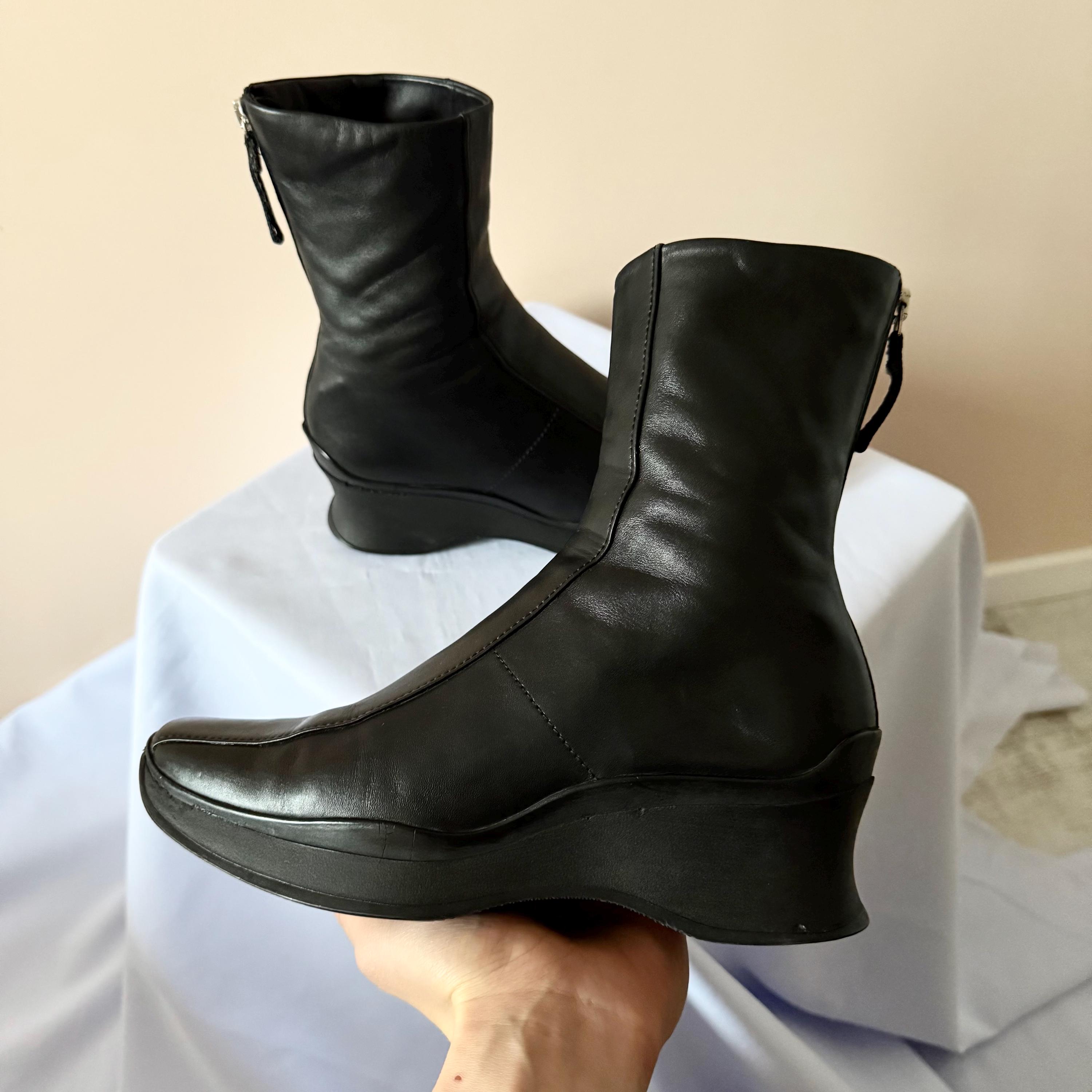 Archive 1999 Prada Sport Ancle Black Vintage Boots Size EUR 35 - Etsy