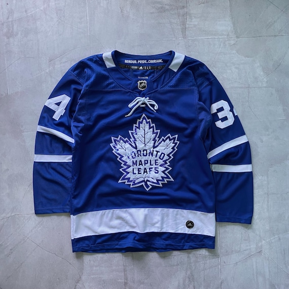 Auston Matthews 34 Toronto Maple Leafs Adidas Home Jersey Size 46