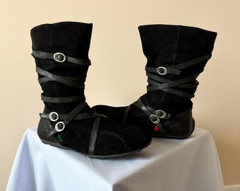 Vintage Kickers Strap Belt Bandage Boxing Racing Y2K Boots Women’s Size EUR 38