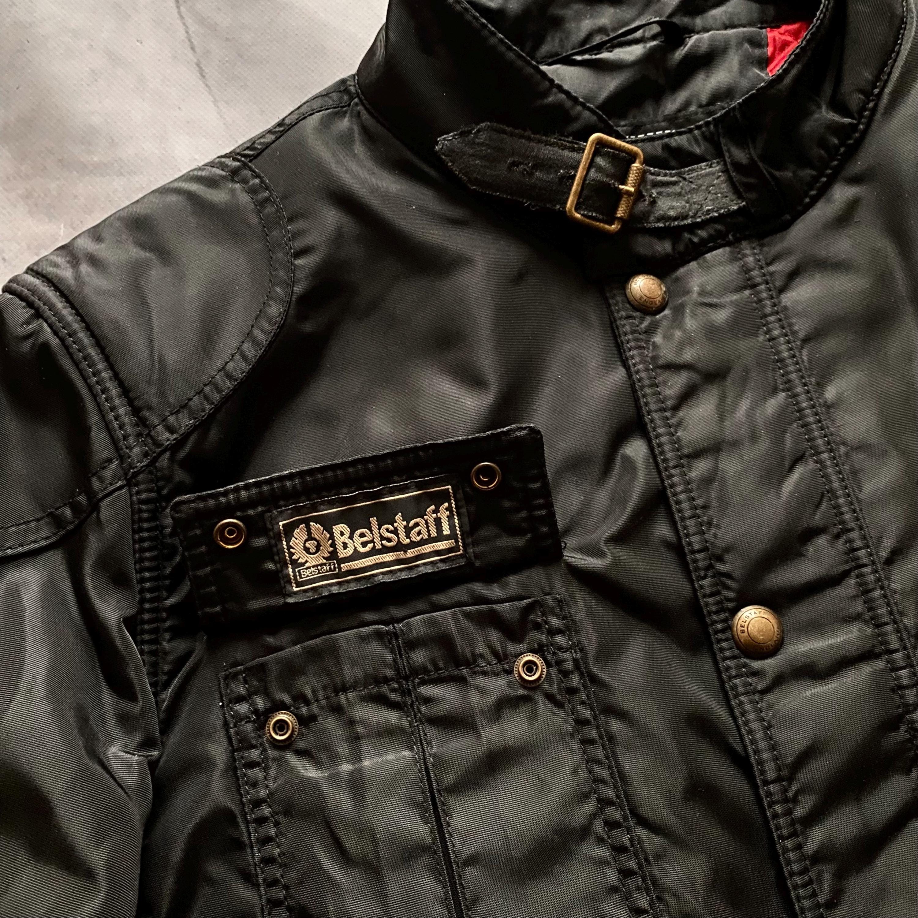 Vintage Belstaff Tour Master Trophy Racing Nylon Jacket Moto Biker