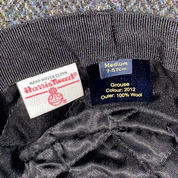Harris Tweed Vintage Wool Bucket Hat Cap - Etsy