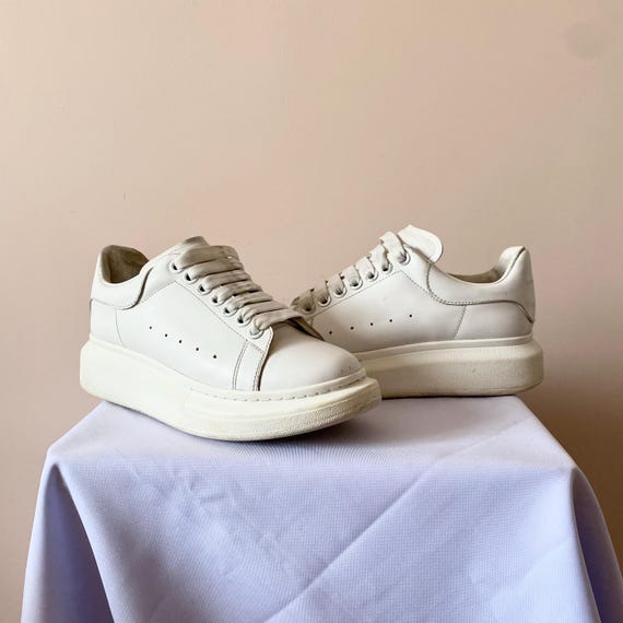 Mcqueen Black Mcqueen Oversized Alexander Mcqueen Trainers