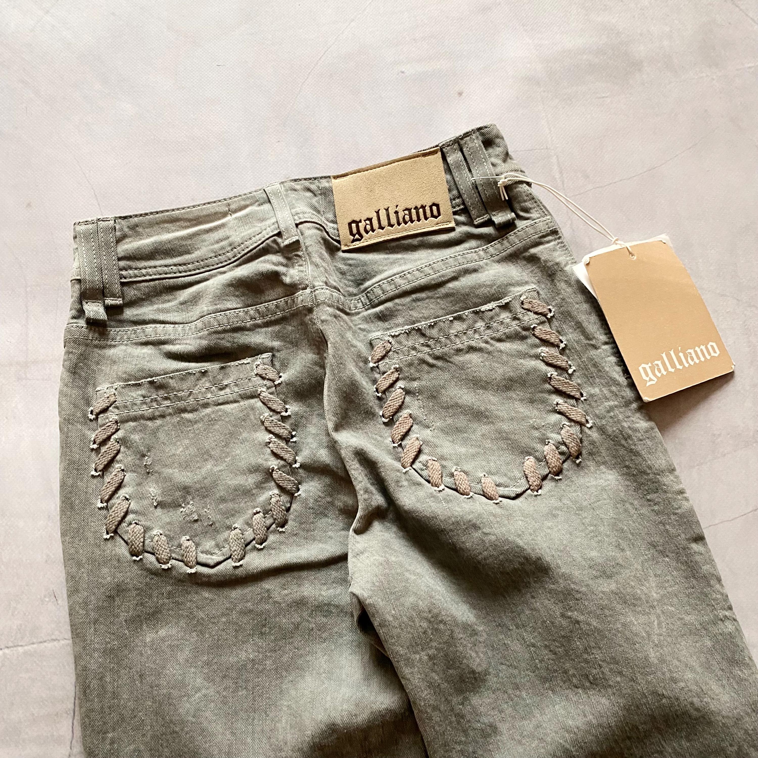 CHANELシャネル　デニムパンツ 　カーゴ　ヴィンテージ　グレー 40 　レア Vintage Chanel Jeans - Etsy