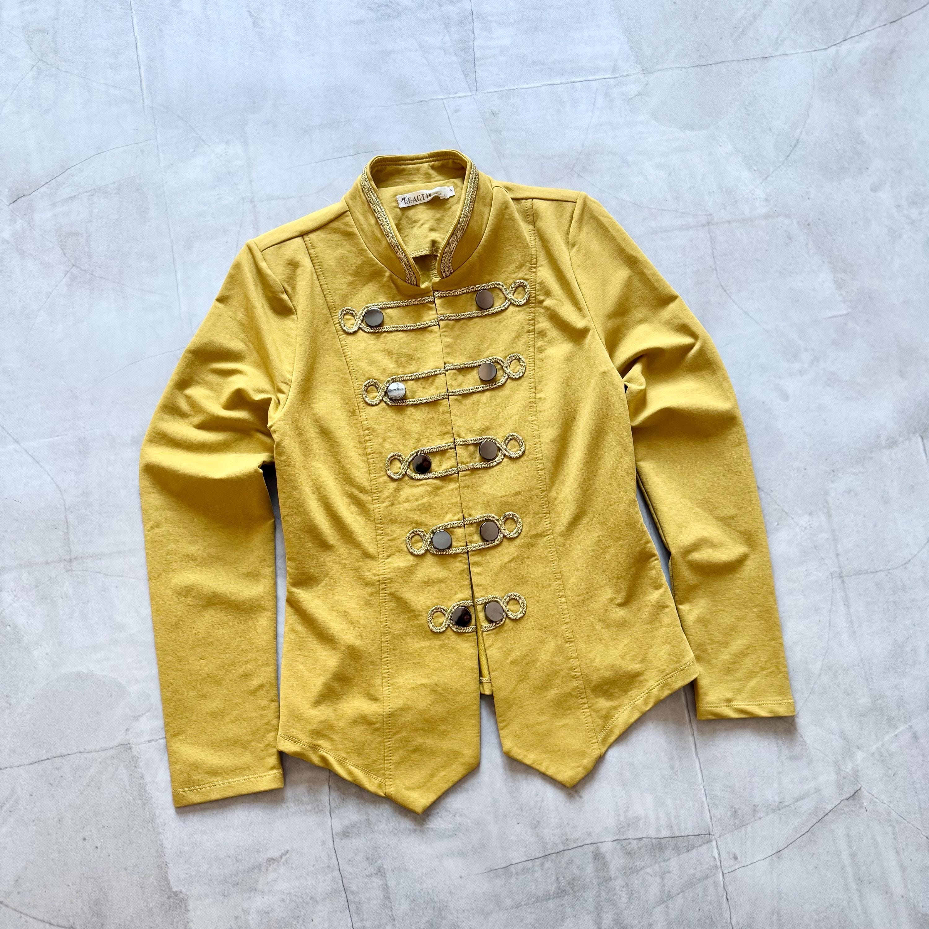 00s Napoleon Military Blazer Jacket Coat Japan PPFM Balmain Vibe