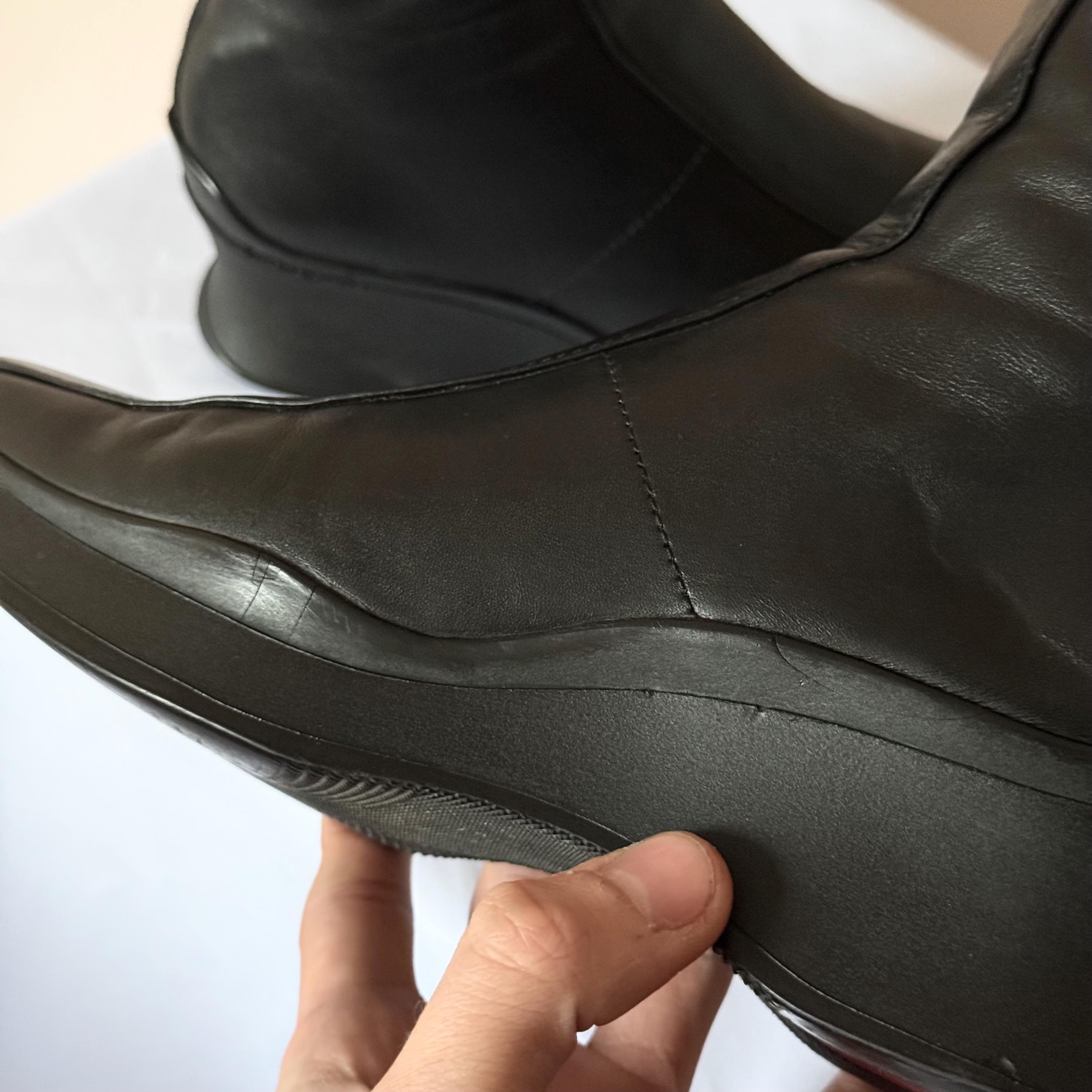 Archive 1999 Prada Sport Ancle Black Vintage Boots Size EUR 35 - Etsy