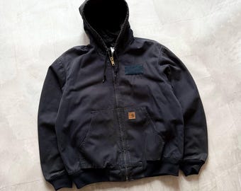 Vintage Carhartt Faded Distressed Active Jacket J280 MDT Size L