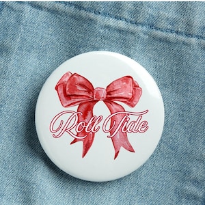 Alabama Game Day Pins | Set of 5 Buttons