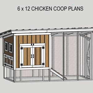 Plans de poulailler moderne - Plans de construction de poulailler à monter soi-même