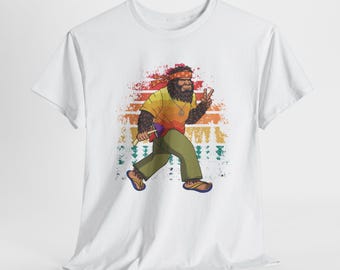 Camiseta hippie de Pie Grande: Divertida camiseta conspirativa del Pie Grande