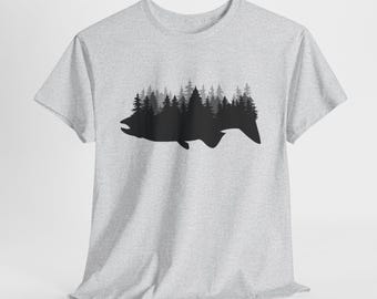 Fish Forest T-Shirt: Angler Gift Tee