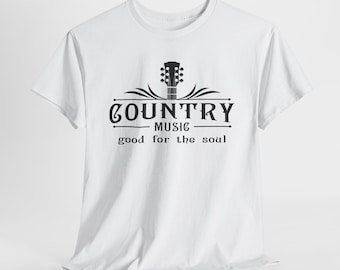 Koszulka z muzyką country: Koszulka z grafiką western cowboy