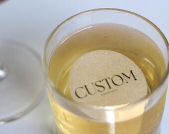 Custom 1.5” Edible Cocktail Toppers