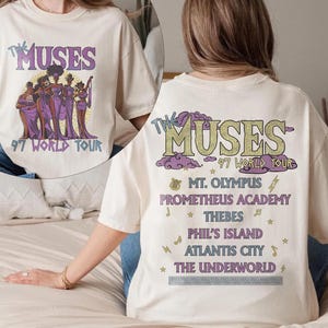 Retro Disney Hercules The Muses 97 World Tour Two-sided Shirt, Retro Disney Hercules Diva The Muses Song Concert Music, Disney Girl Trip
