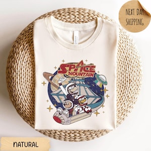 Space Mountain Shirt, Magic Kingdom Shirt, Mouse And Friends Space Shirt, Disney Shirt, Vintage Disney Shirt, Vintage Space Mountain Shirt