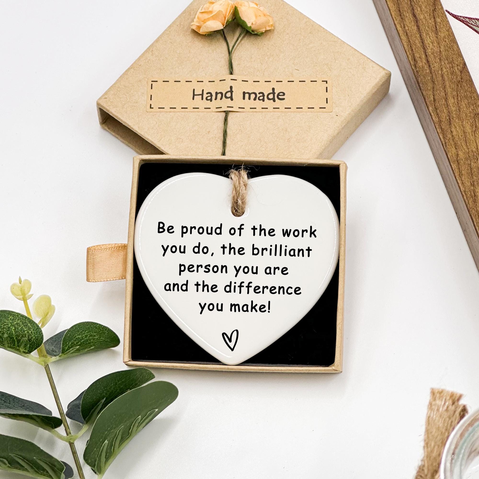 Emotional Support Coworker Keychain - Employee Leaving Gift, Retirement Present For Colleagues - View #5