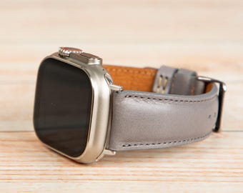 Personalized Leather Fitbit Versa Band: Versa 4, 3, 2, 1, Lite & Sense