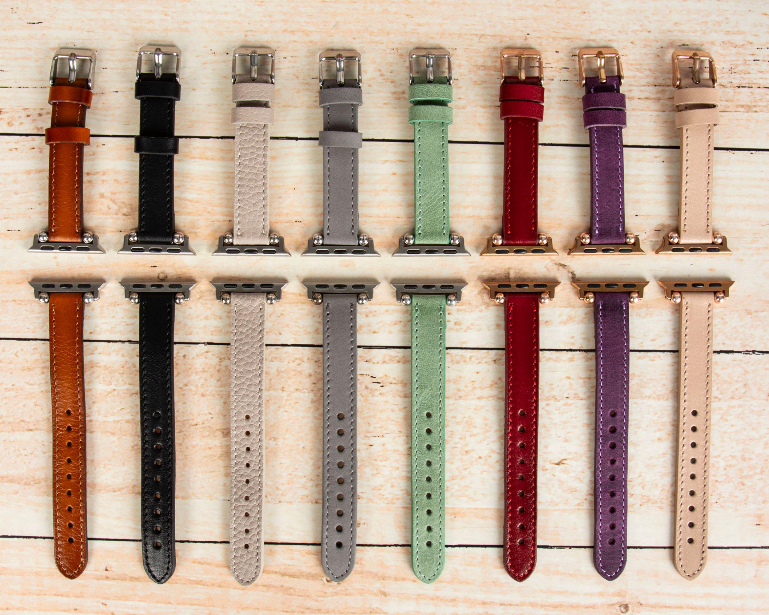 Thin Engraved Apple Watch Band - Etsy display picture 1