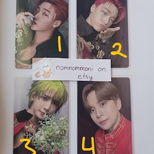 ATEEZ OFFICIAL Photocards EP. Fin Will | San, Yeosang, and Jongho