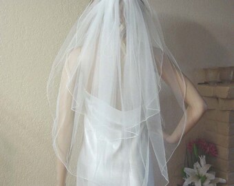 Beautiful Vintage Veil with Removable Netting.