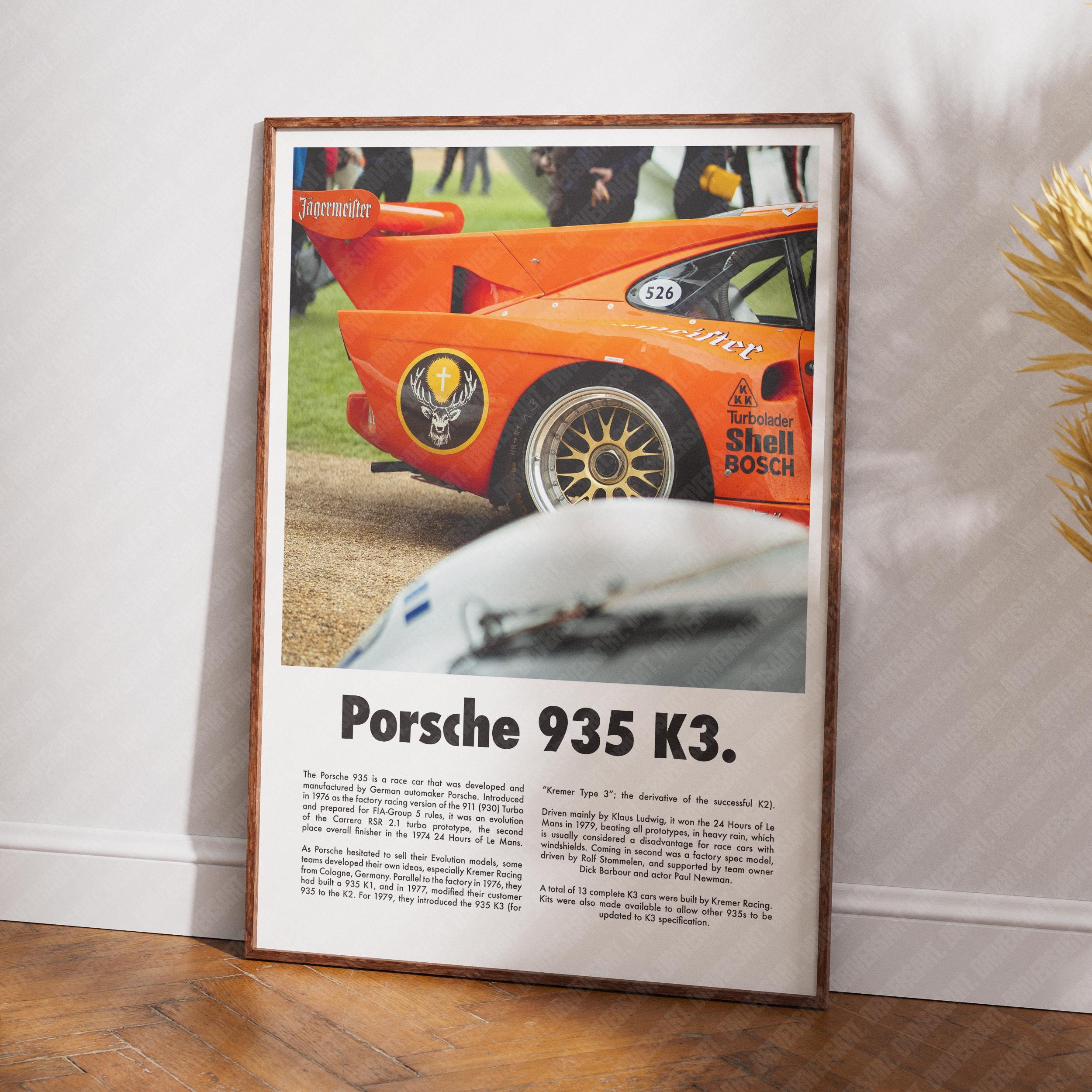 Porsche 935 poster - Etsy 日本