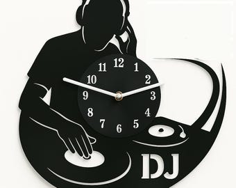 カスタムDJビニールレコード時計：パーソナライズされた音楽愛好家へのギフト