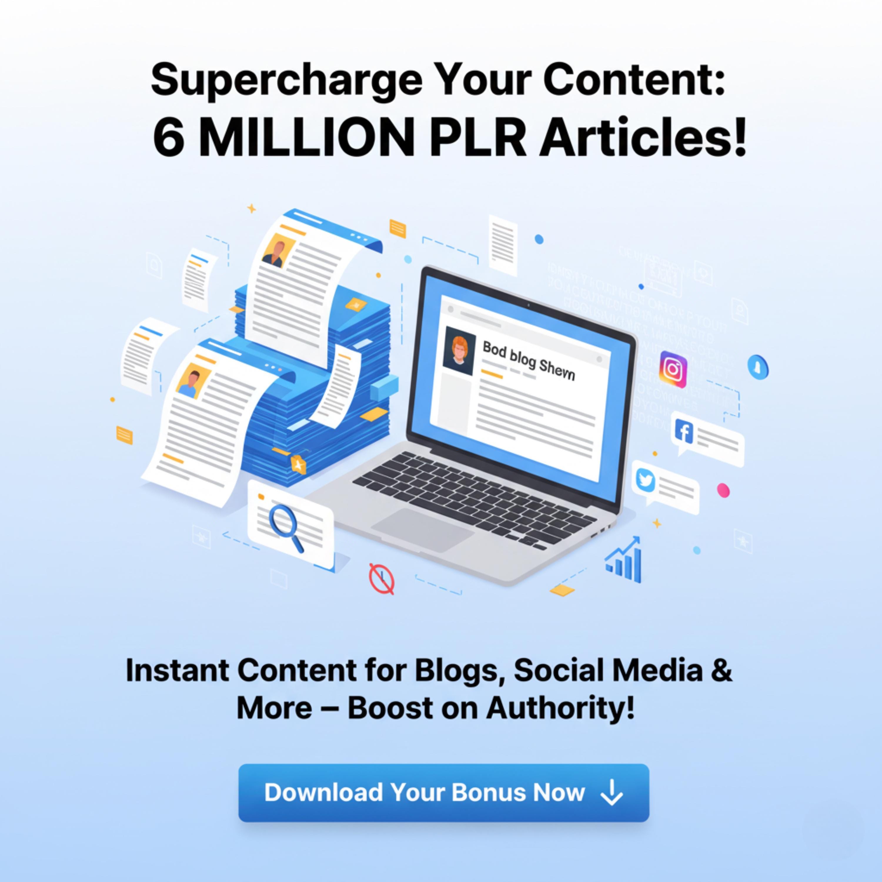 Over 6 Million Ebooks Mega Bundle | PLR & MRR Collection | Instant ...