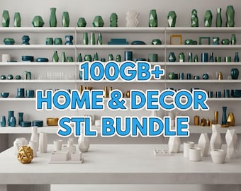 Home & Decor MEGA BUNDLE STL 100 GB+