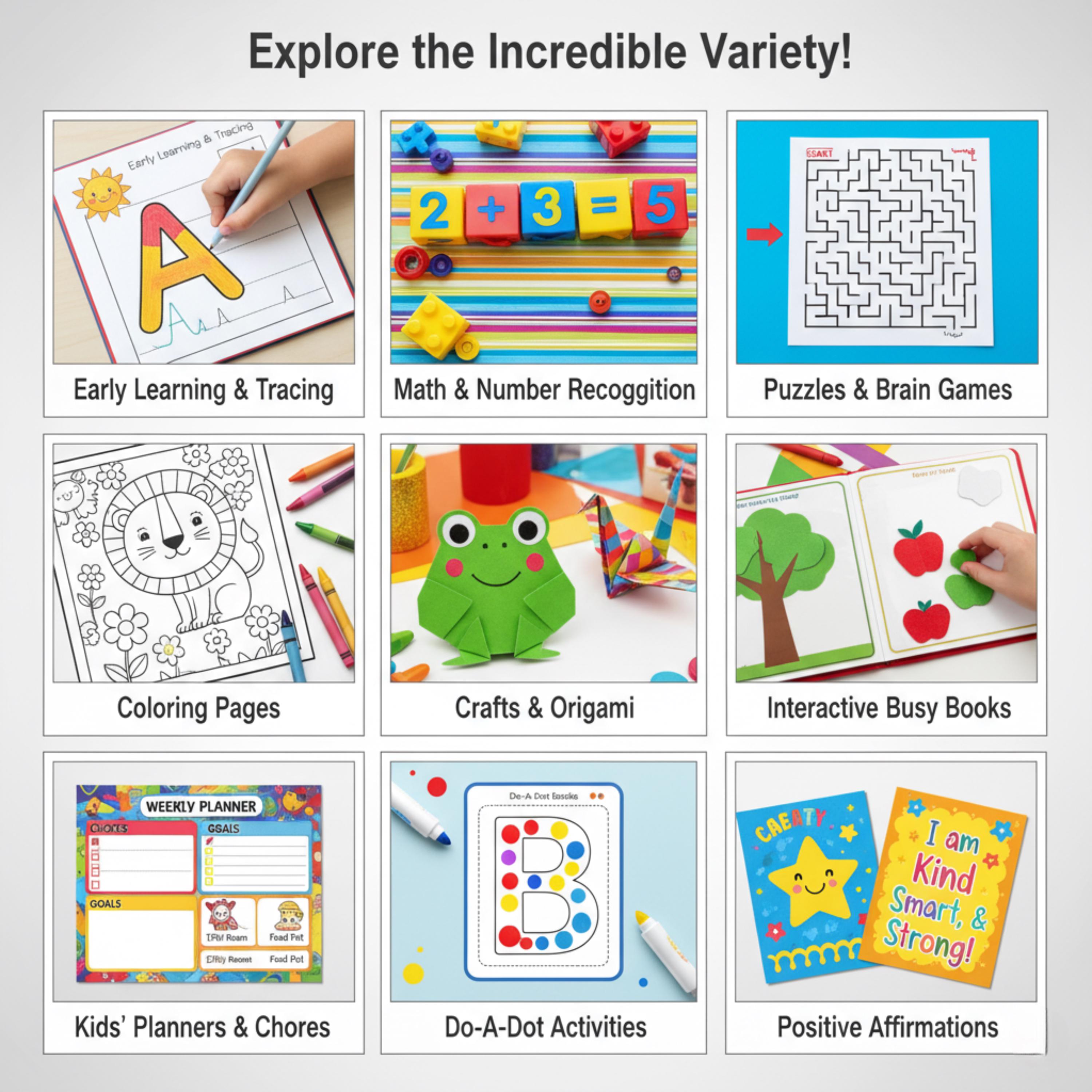 100,000+ Kids Learning Worksheets and Activities | Preschool to