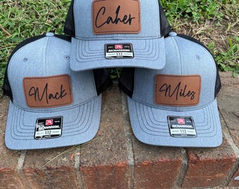 Youth Personalize hat, Richardson 112 Youth Hat, Kids Personalized Baseball Hat, Youth Patch Hat | Boys Name Hat | Boys Hat Gift | Easter