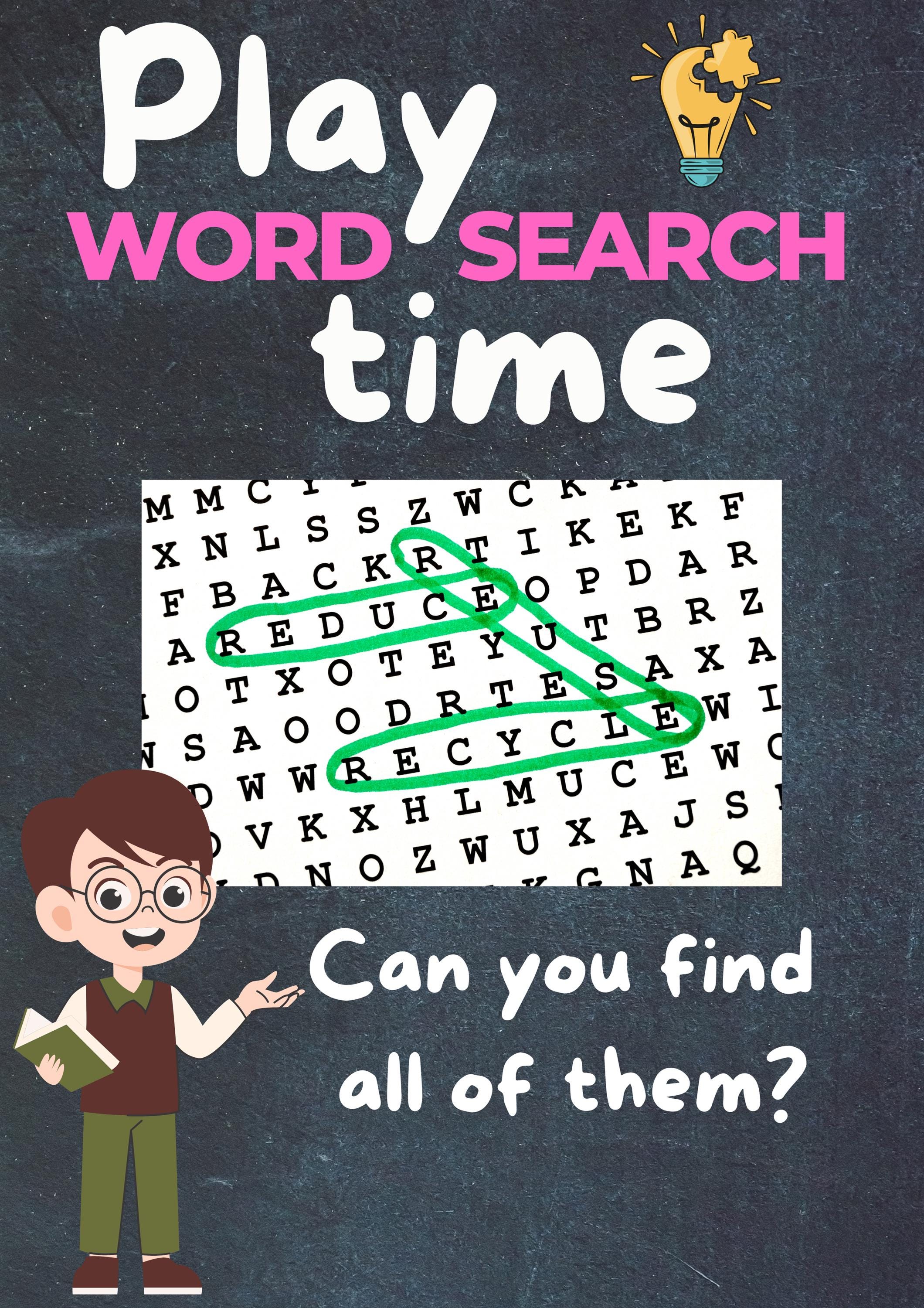 Printable Word Search Puzzle – Easy and Hard Word Grids | Kids & Adult ...