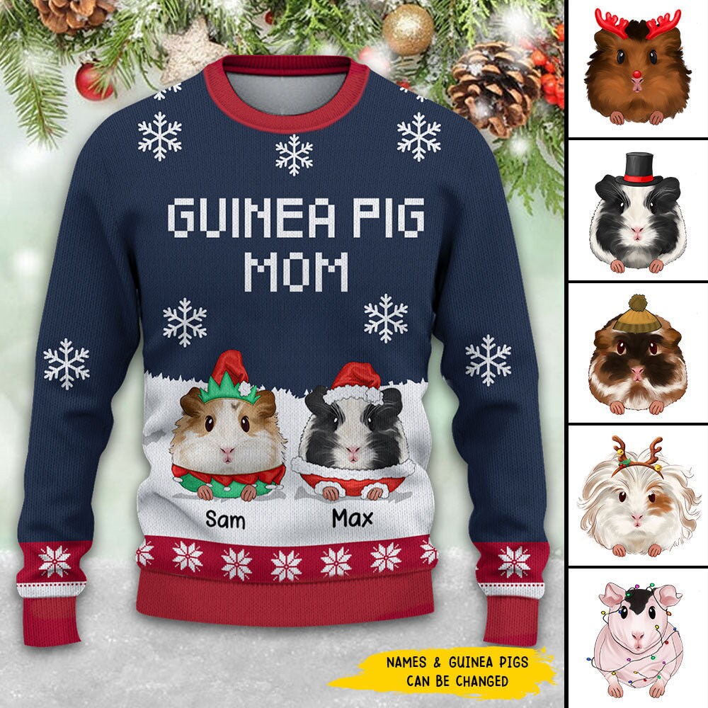Hamster Christmas Sweater - Etsy