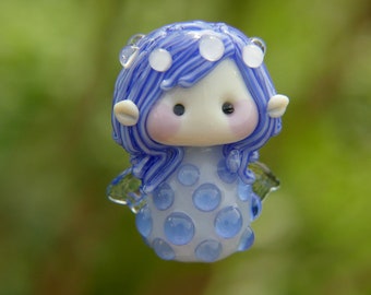 Little Fairy of Rain glass bead