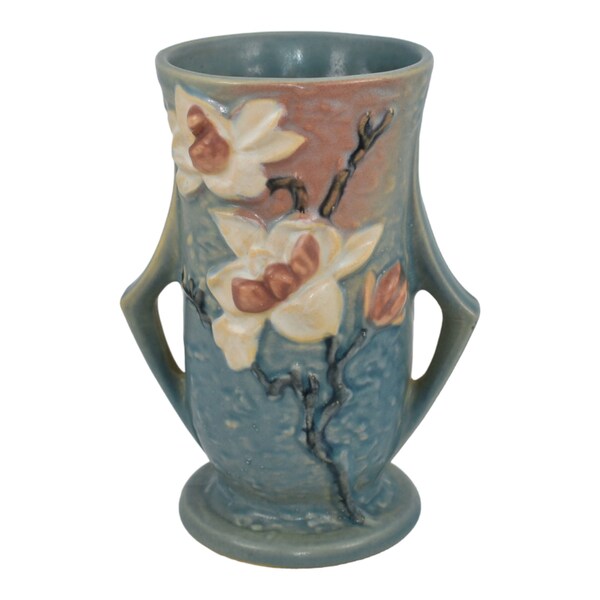 Roseville Pottery Blue Etsy