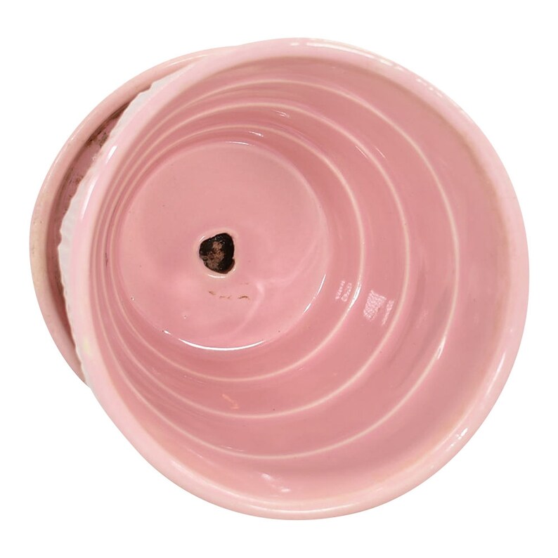 Mccoy 1953 Vintage Art Pottery Pink Ceramic Flower Pot Planter Etsy