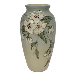 手描きの陶器製花瓶、赤い花柄、金色の装飾 - Etsy 日本
