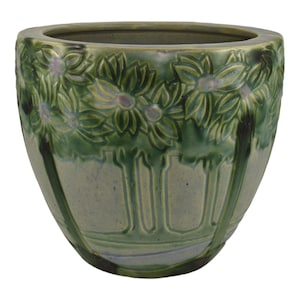 Roseville Vista 1920 Arts And Crafts Pottery Large Jardiniere Planter 589-7