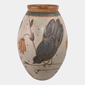 Kurt Wild Studio Art Pottery Bird Vase 753